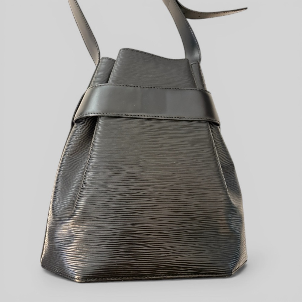 Louis Vuitton Sac de Paul Black Epi Leather Shoulder Bag Vintage LV Noir - Picture 4 of 5